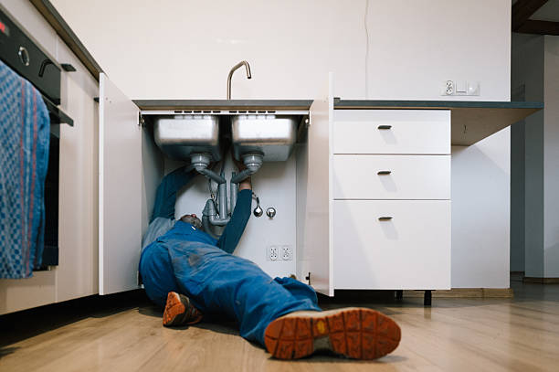 Professional Leak Detection technician working in Palmer, MA